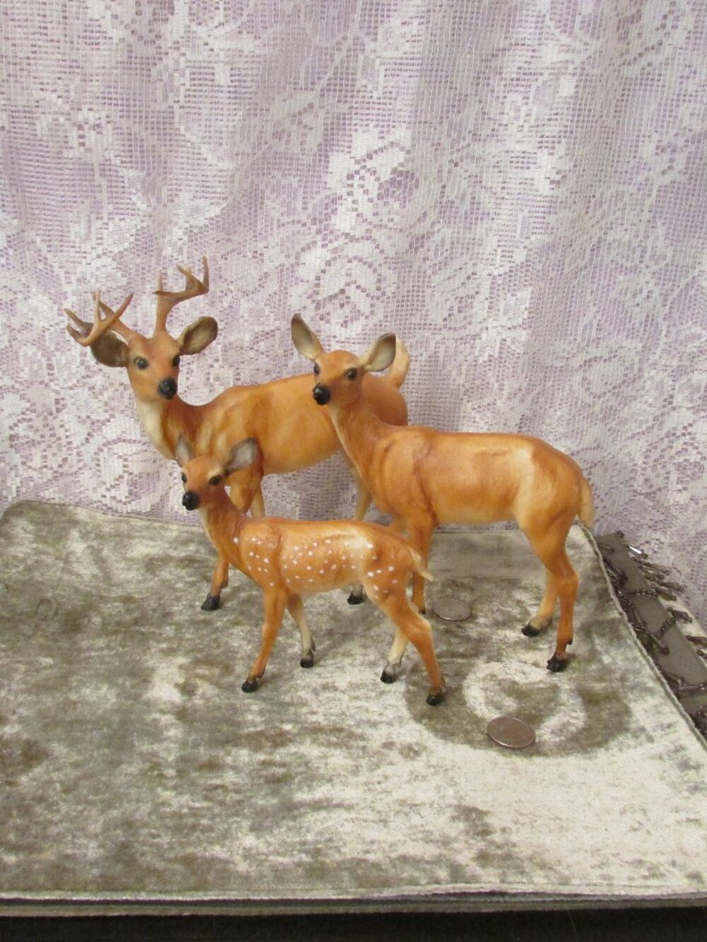 Vintage Breyer Animal Deer Family